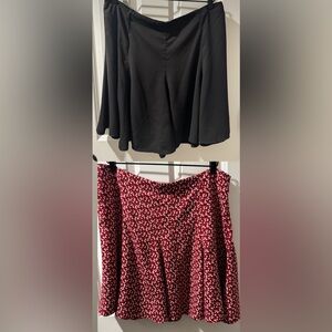 LC Lauren Conrad Godet Mini Skirt Bundle